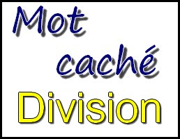 Mot � trouver � l'aide de divisions