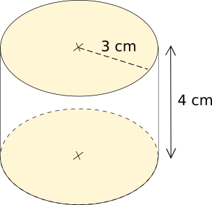 aire latérale d un cylindre de révolution