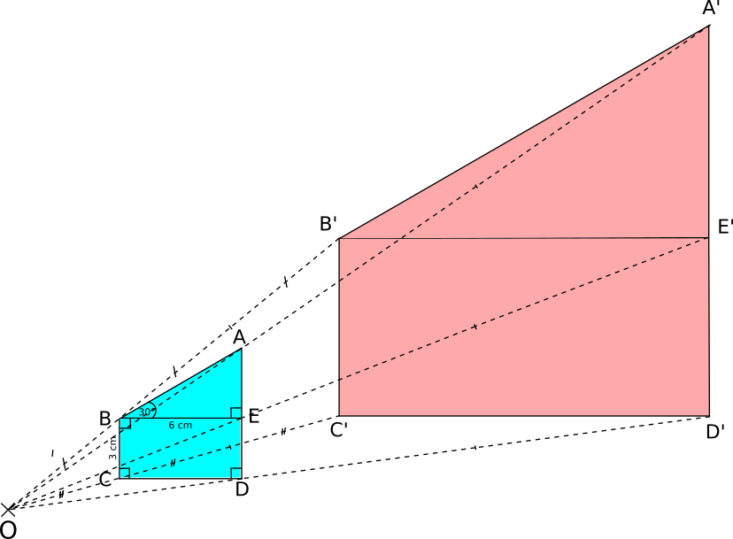 image d une figure par homothétie