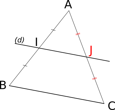 théorème des milieux