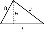 aire du triangle