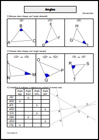 Angles - Correction