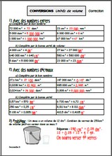 Exercices De Maths Conversion cm2 Exercices De Maths Conversion cm2