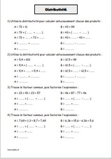 Distributivité