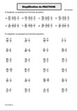 Simplification de fractions -correction