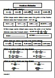 Fractions décimales