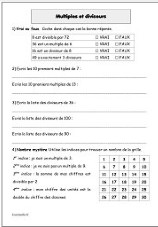 multiples et diviseurs