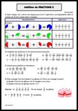 Additions de fractions 2 - correction