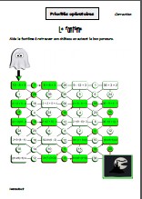 Priorités - le fantôme - solution