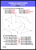 Reconnaître un triangle particulier (Correction)