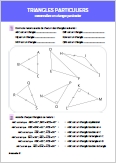 Reconnaître un triangle particulier