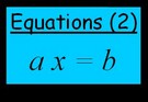 Equations (2)