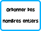 Ordonner des nombres relatifs