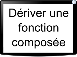 Dériver une fonction composée