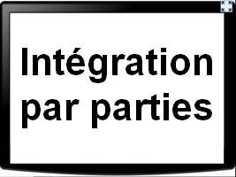 Intégration par parties