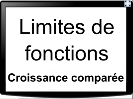Limites - Croissance comparée