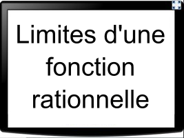 Limites de fonctions rationnelles