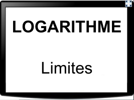 Limites de fonctions avec logarithme