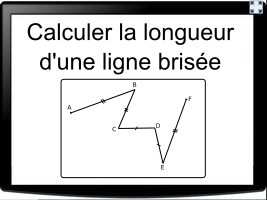 Calculer la longueur d'une ligne brisée