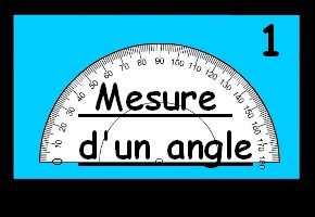 Mesure d'un angle 1