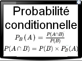 Probabilité conditionnelle