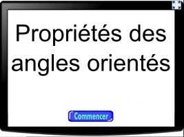 Propriétés des angles orientés