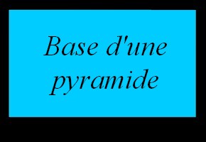 QCM sur les pyramides