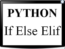 Python - l'instruction conditionnelle If