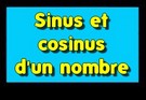 Lecture du sinus et cosinus d'un nombre réel