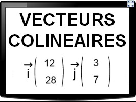 Vérifier si deux vecteurs sont colinéaires