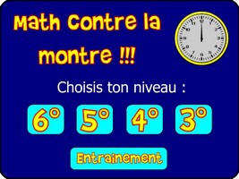 Math contre la montre