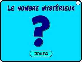 Jeu De Maths Nombre Mysterieux