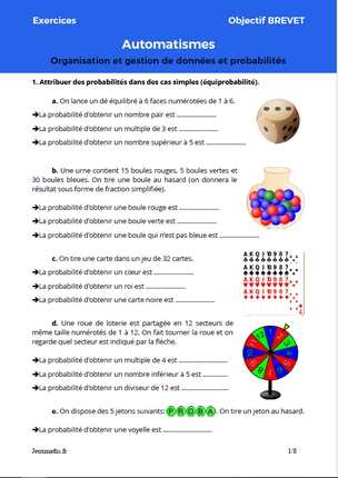Automatismes de probabilités