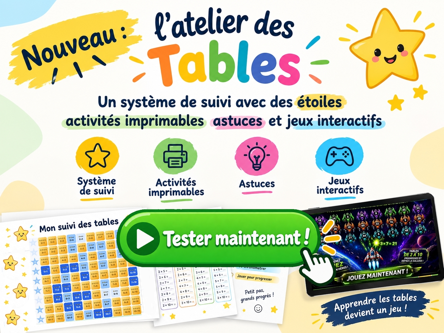 Tables de multiplication